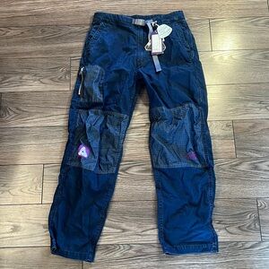 The North Face x Palace Purple Label Indigo Ripstop Mountain Pants Size 32